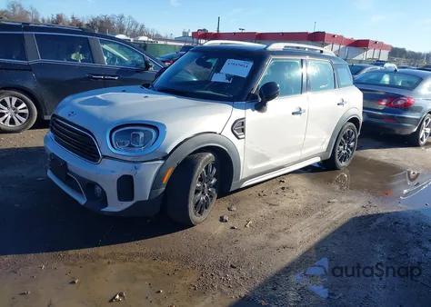 2021 Mini Countryman Oxford Edition z USA, uszkodzony, nr VIN WMZ23BR06M3M77065